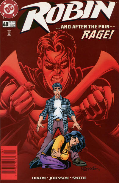 Cover for Robin (DC, 1993 series) #40 [Newsstand]