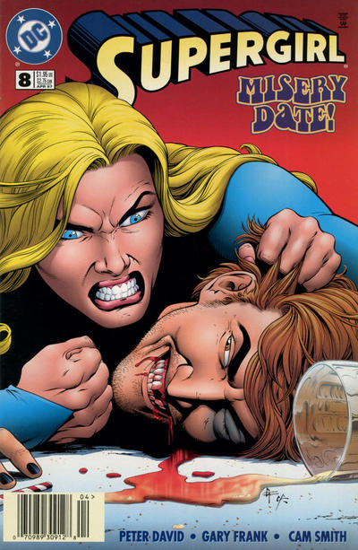 Cover for Supergirl (DC, 1996 series) #8 [Newsstand]