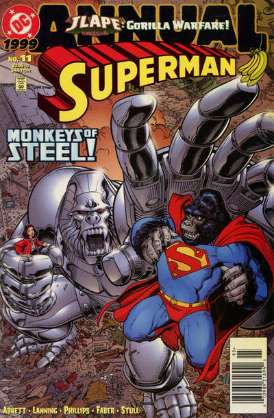 Cover for Superman Annual (DC, 1987 series) #11 [Newsstand]