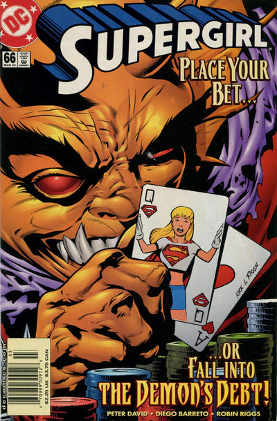 Cover for Supergirl (DC, 1996 series) #66 [Newsstand]