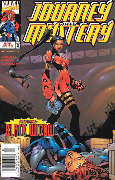 Cover for Journey into Mystery (Marvel, 1996 series) #519 [Direct Edition]