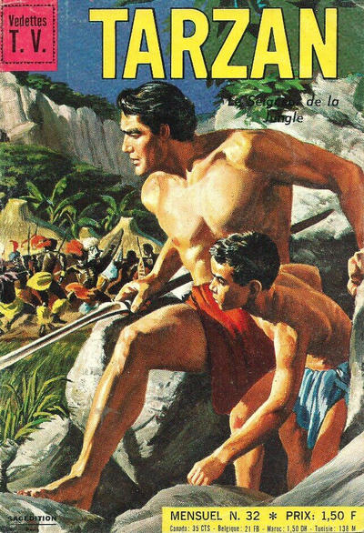 Cover for Tarzan (Sage - Sagédition, 1968 series) #32