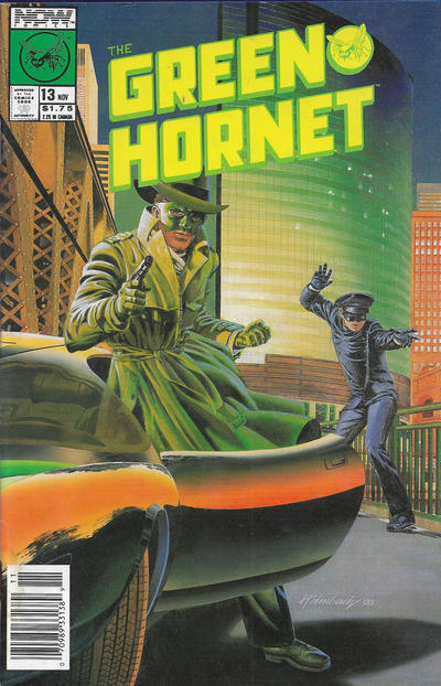 Cover for The Green Hornet (Now, 1989 series) #13 [Newsstand]