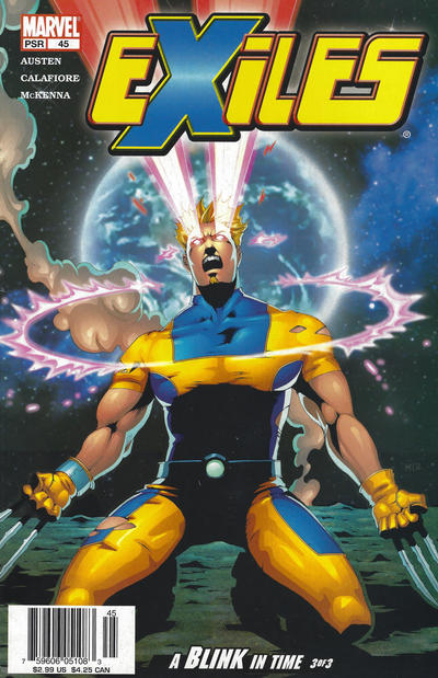 Cover for Exiles (Marvel, 2001 series) #45 [Newsstand]