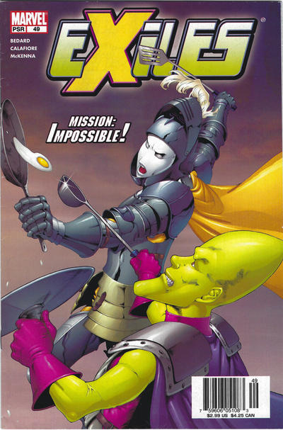 Cover for Exiles (Marvel, 2001 series) #49 [Newsstand]