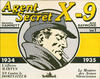 Cover for Agent secret X-9 (Futuropolis, 1980 series) #1 - 1934/1935