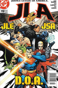 Cover for JLA (DC, 1997 series) #112 [Newsstand]