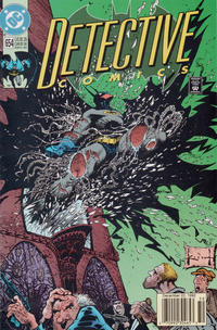 Cover Thumbnail for Detective Comics (DC, 1937 series) #654 [Newsstand]