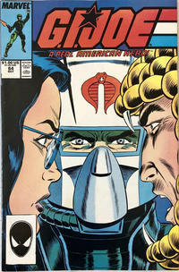 Cover for G.I. Joe, A Real American Hero (Marvel, 1982 series) #64 [Second Print]