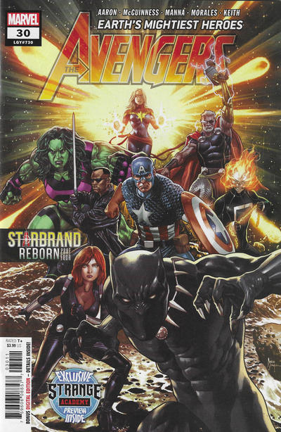 Cover for Avengers (Marvel, 2018 series) #30 (730)