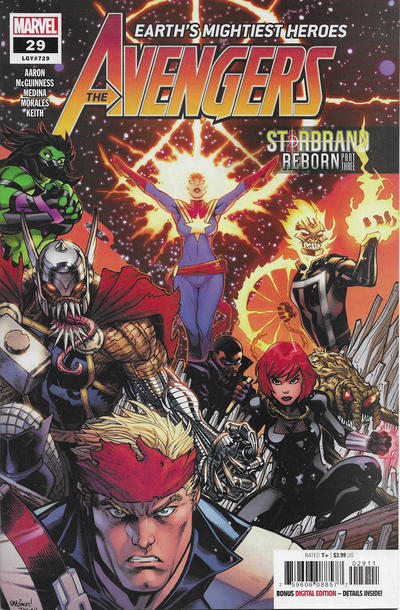 Cover for Avengers (Marvel, 2018 series) #29 (729)