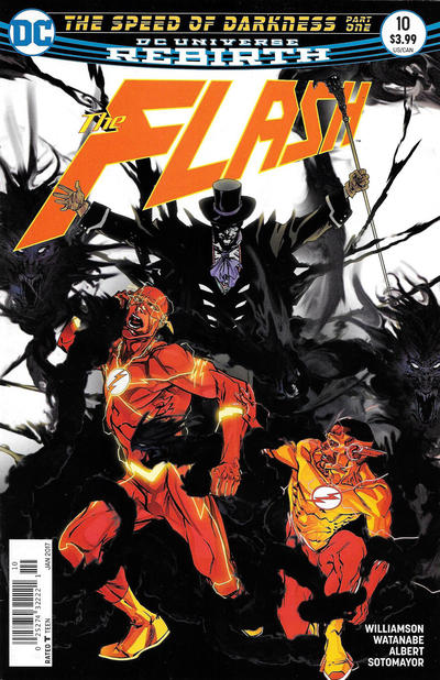 Cover for The Flash (DC, 2016 series) #10 [Newsstand]