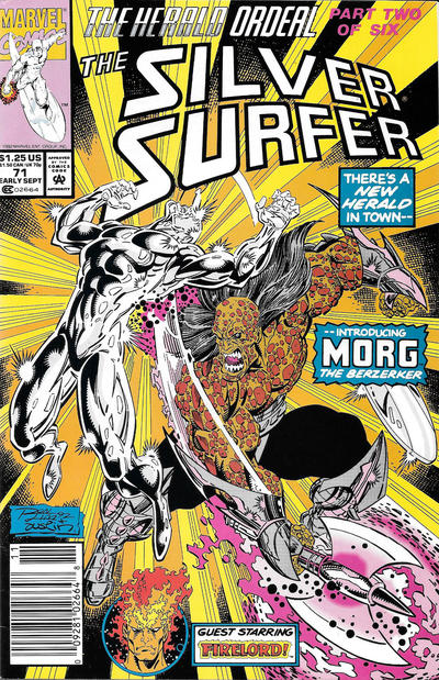 Cover for Silver Surfer (Marvel, 1987 series) #71 [Newsstand]