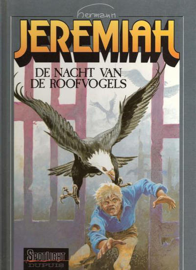 Cover for Jeremiah (Dupuis, 1989 series) #1 - De nacht van de roofvogels
