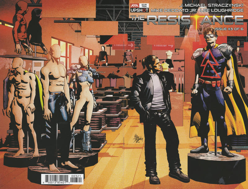 Cover for The Resistance (AWA Studios [Artists Writers & Artisans], 2020 series) #3 [Mike Deodato Jr. Cover]