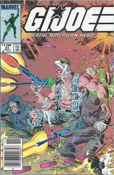 Cover for G.I. Joe, A Real American Hero (Marvel, 1982 series) #41 [Canadian]