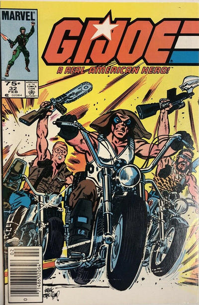 Cover for G.I. Joe, A Real American Hero (Marvel, 1982 series) #32 [Canadian]