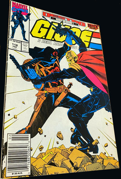 Cover for G.I. Joe, A Real American Hero (Marvel, 1982 series) #118 [Australian]
