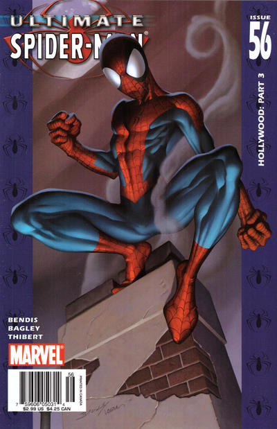 Cover for Ultimate Spider-Man (Marvel, 2000 series) #56 [Newsstand]