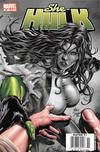 Cover for She-Hulk (Marvel, 2005 series) #22 [Newsstand]