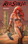 Cover for Red Sonja (Dynamite Entertainment, 2019 series) #19 [Cover B Joseph Michael Linsner]