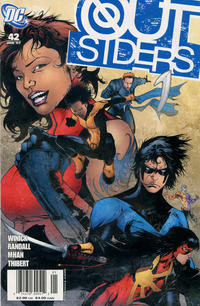 Cover for Outsiders (DC, 2003 series) #42 [Newsstand]
