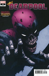 Cover Thumbnail for Deadpool (Marvel, 2020 series) #6 (321) [Khoi Pham 'Marvel Zombies']