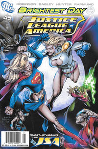 Cover for Justice League of America (DC, 2006 series) #45 [Newsstand]