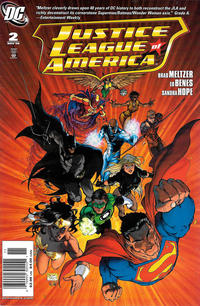 Cover for Justice League of America (DC, 2006 series) #2 [Newsstand]