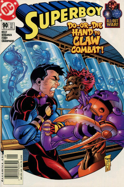 Cover for Superboy (DC, 1994 series) #90 [Newsstand]