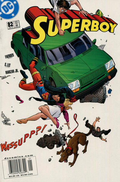 Cover for Superboy (DC, 1994 series) #82 [Newsstand]
