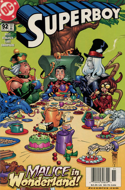 Cover for Superboy (DC, 1994 series) #92 [Newsstand]