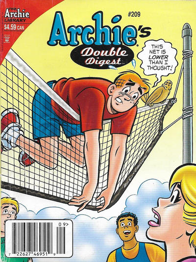 Cover for Archie's Double Digest Magazine (Archie, 1984 series) #209 [Canadian]