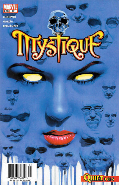 Cover for Mystique (Marvel, 2003 series) #22 [Newsstand]
