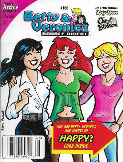 Cover for Betty & Veronica (Jumbo Comics) Double Digest (Archie, 1987 series) #166 [Canadian]