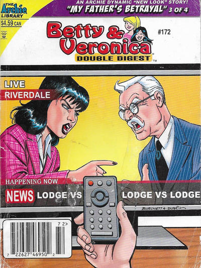 Cover for Betty & Veronica (Jumbo Comics) Double Digest (Archie, 1987 series) #172 [Canadian]
