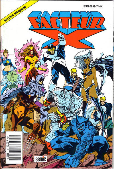 Cover for Facteur X (Semic S.A., 1989 series) #8
