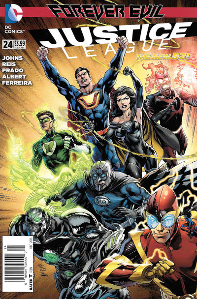 Cover for Justice League (DC, 2011 series) #24 [Newsstand]
