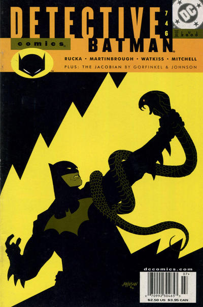 Cover for Detective Comics (DC, 1937 series) #746 [Newsstand]