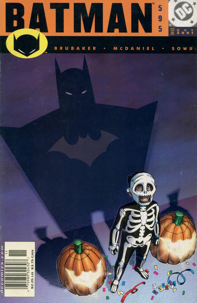 Cover for Batman (DC, 1940 series) #595 [Newsstand]