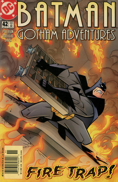 Cover for Batman: Gotham Adventures (DC, 1998 series) #42 [Newsstand]