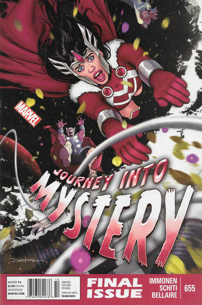 Cover for Journey into Mystery (Marvel, 2011 series) #655 [Newsstand]