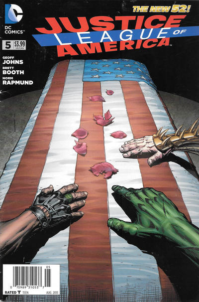 Cover for Justice League of America (DC, 2013 series) #5 [Newsstand]