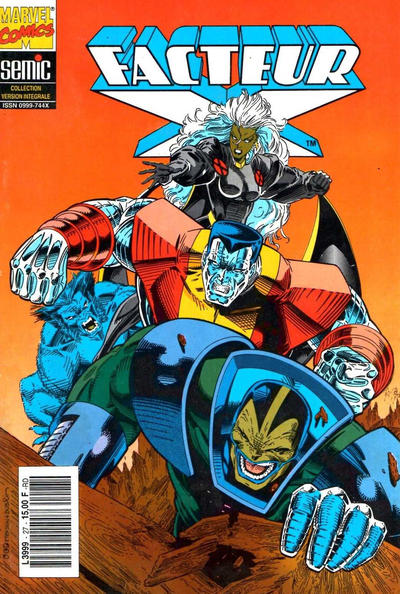 Cover for Facteur X (Semic S.A., 1989 series) #27