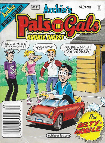 Cover for Archie's Pals 'n' Gals Double Digest Magazine (Archie, 1992 series) #111 [Canadian]