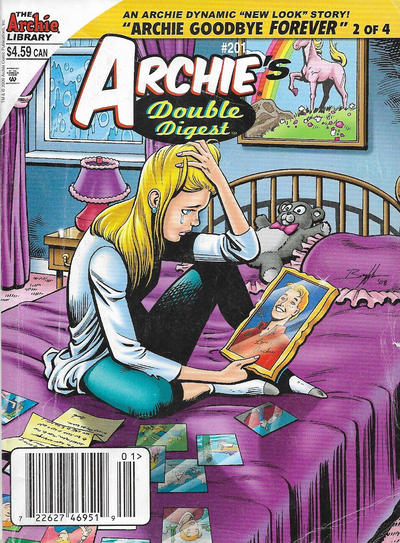 Cover for Archie's Double Digest Magazine (Archie, 1984 series) #201 [Canadian]