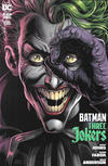 Cover for Batman: Three Jokers (DC, 2020 series) #3 [Jason Fabok Joker Fingers Curled Around Eye Cover]