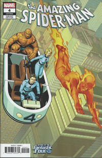 Cover Thumbnail for Amazing Spider-Man (Marvel, 2018 series) #4 (805) [Variant Edition - Return of the Fantastic Four - Chris Sprouse Cover]