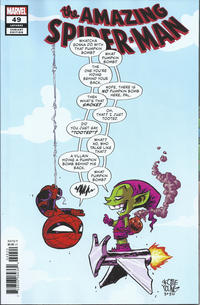Cover Thumbnail for Amazing Spider-Man (Marvel, 2018 series) #49 (850) [Variant Edition - Marvel Babies - Skottie Young Cover]