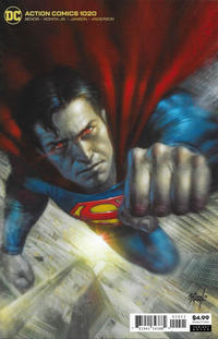 Cover Thumbnail for Action Comics (DC, 2011 series) #1020 [Lucio Parrillo Cardstock Variant Cover]